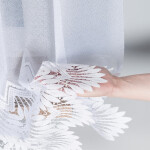 Žakárová záclona FELICIA