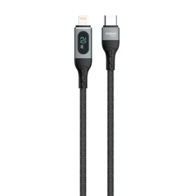 Dudao Datový kabel L7MaxL / USB-C / Lightning 20W / 1 m / černá (90892)