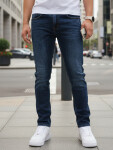 Pánské džíny slim fit navy blue FashionStreet UX4479 s33
