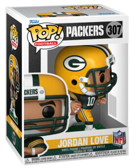Funko Figurka POP! Jordan Love #10 Green Bay Packers NFL
