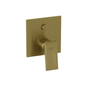 KLUDI - Decus Baterie pod omítku pro 2 spotřebiče, kartáčované zlato 54759N075