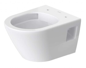 DURAVIT - D-Neo Závěsné WC se sedátkem SoftClose, Rimless, bílá 45870900A1