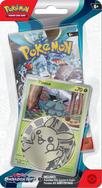 Pokémon TCG: SV04 Paradox Rift Checklane Blister