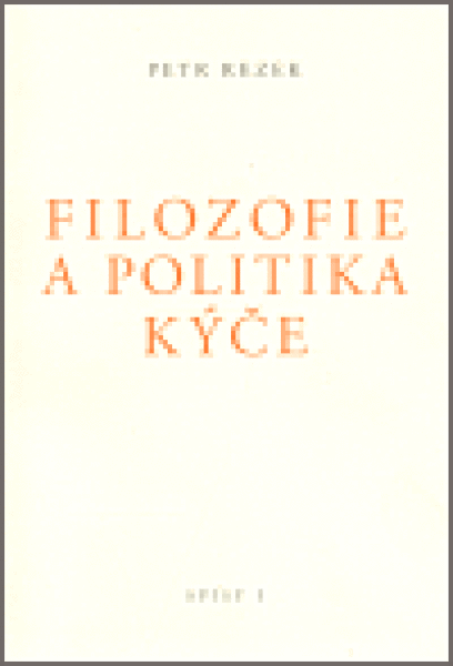 Filozofie politika kýče Petr Rezek