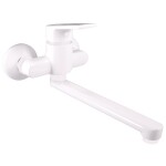 RAV Slezák - COLORADO - Umyvadlová/dřezová baterie, Bílá matná, Bílá - matná, 100 mm CO101.0/23BMAT