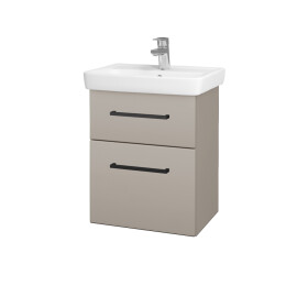 Dřevojas - Umyvadlová skříňka GO SZZ2 50 - N07 Stone / Úchytka T06 / N07 Stone 204594H