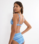 MIX & MATCH SUMMER – Podprsenka na plavky s kosticemi a polstrovanými košíčky Triumph BLUE 42E