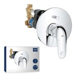 GROHE - Swift Baterie pod omítku, pro 2 spotřebiče, s tělesem, chrom 24336001
