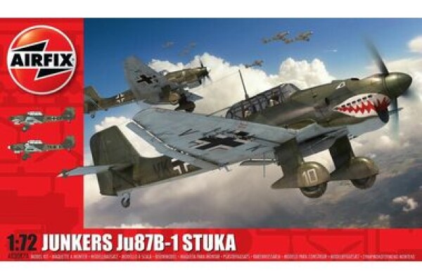 Airfix Classic Kit letadlo A03087A Junkers Ju87 B 1 Stuka 1:72