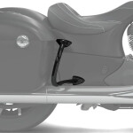 Indian Chief, Chieftain, Springfield, Roadmaster 15-18 zadní padací rámy černé