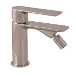 RAV Slezák - NIL - Bidetová baterie bez výpusti, Metal Grey - lesklá, 3,8" NL144.0MGL