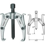 KS TOOLS Univerzální dvouramenný stahovák kabelových svorek a ramen stěračů 15 mm ks-700.1190