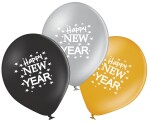 Balónky Happy New Year mix 5 ks Balonky.cz Balónky Happy New Year mix 5 ks Balonky.cz
