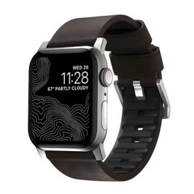 Nomad Active Strap Pro hnědá / Řemínek pro Apple Watch / 49/46/45/44/42 mm / kožený (194447118F8F)