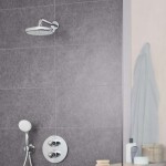 GROHE - Tempesta Hlavová sprcha 210, 1 proud, sprchové rameno 29 cm, chrom 26411000