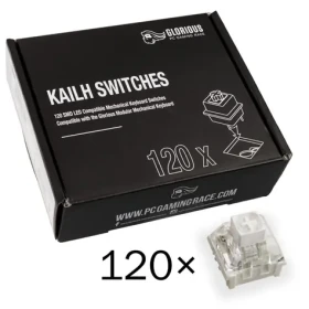 Glorious Kailh White (Box) mechanické spínače (120 ks) (KAI-WHITE)