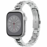 Spigen Modern Fit 316L řemínek pro Apple Watch 41mm 40mm 38mm stříbrná (AMP06357)