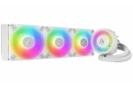 ARCTIC Liquid Freezer III - 360 A-RGB bílá / 3x 120mm / 22.5 dB @ 2000 RPM / 48.8 CFM / AMD + Intel (ACFRE00152A)