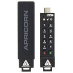 Apricorn Aegis Secure Key 3NXC 4GB / Flash Disk / šifrování 256-it AES / USB-C 3.0 / IP67 / FIPS 140-2 Level 3 (ASK3-NXC-4GB)