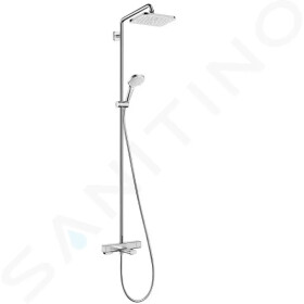 HANSGROHE - Croma Sprchový set s vanovým termostatem, 28x17 cm, 3 proudy, chrom 27687000