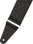 Fender Tooled Leather Guitar Strap Black