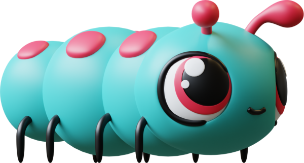 Housenka modrá - Sparkys