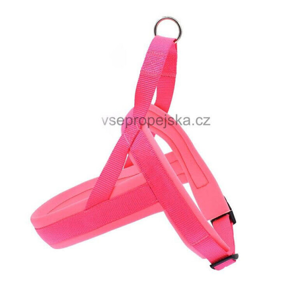 Kelly pet postroj pro psa | 51 – 72 cm Barva: Růžová, Obvod hrudníku: 51 - 61 cm