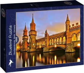 BLUEBIRD Puzzle Oberbaumbrücke, Berlín, Německo