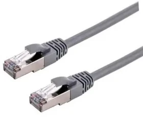 C-TECH patchcord Cat6a S/FTP 3 m šedá (8954125015284)