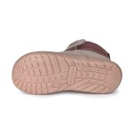 Dívčí zimní barefoot boty PRO-tex Protetika - NUT PINK - 21