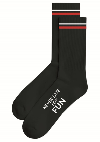 Pánské ponožky John Frank JFLSSPRT02 uni Černá