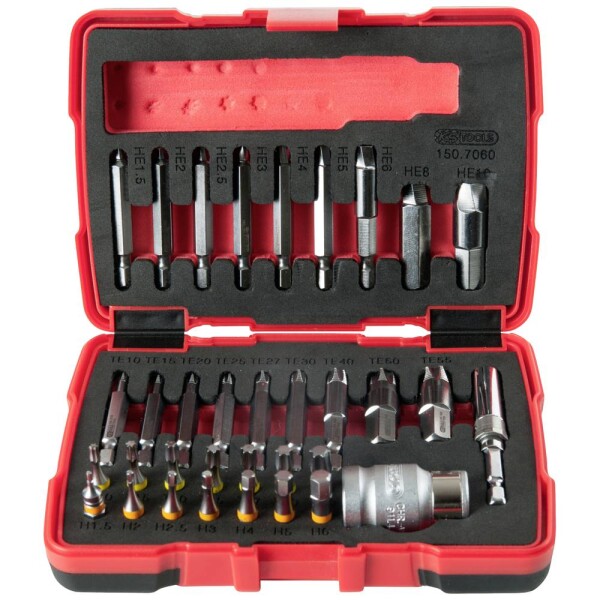 KS Tools 150.7060 sada šroubováků 34dílná 1/4 (6,3 mm)