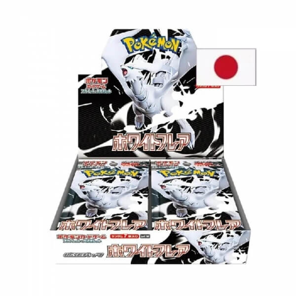 Pokémon Scarlet and Violet White Flare Booster Box - japonsky