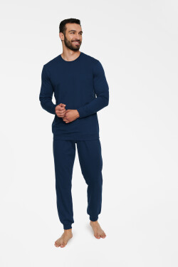 Pánské pyžamo model 17737808 tmavě modré XXL - Henderson