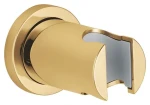 Grohe Nástěnný držák sprchy Cool Sunrise / Držák sprchy / pevný / kulatá rozetka / StarLight povrch (27074GL0)