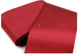 Ptakoviny.cz Stuha - pro piráta vínová 10,8cm x 2m