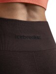 Dámské merino spodky ICEBREAKER Wmns Seamless Active 25" Tights, Bittersweet velikost: M