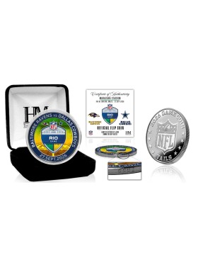 Mince NFL NFL 2026 Rio Game Ravens vs Cowboys Game Flip Coin