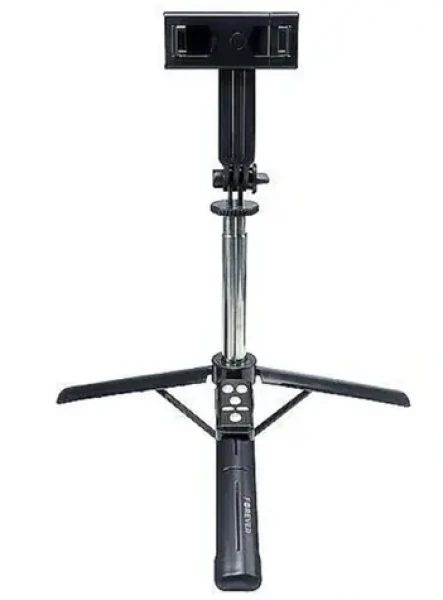 Forever SST-100 černá / Selfie tyč / Stativ / Bluetooth ovladač / Nastavitelná délka 19–75 cm / Hmotnost 150 g (GSM182155)