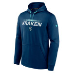 Fanatics Pánská mikina Seattle Kraken RINK Performance Pullover Hood Traditional Navy-Icy Blue Velikost: