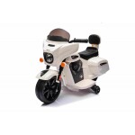 Mamido Dětská elektrická motorka Chopper INDIAN bílá