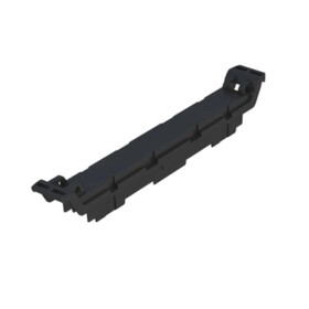 Electronics housings, OMNIMATE Housing - series CH20MBlack, Front element, Width: 12,5 mm
