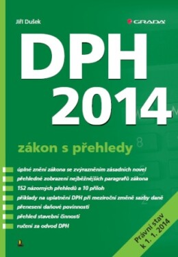 DPH 2014 - zákon s přehledy - Jiří Dušek - e-kniha
