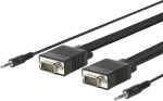 Vivolink Pro VGA + Audio M - M 30m / 1920x1200 / EDID / 15pin / trojí stínění (PROVGAS30)