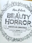 Antistresové omalovánky The Beauty of Horror: Ghosts of Christmas, Alan Robert