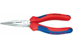 KNIPEX - kleště půlkulaté, zahnuté, s křížovým ozubením - 200mm, vysoká pevnost čelistí (3821200)