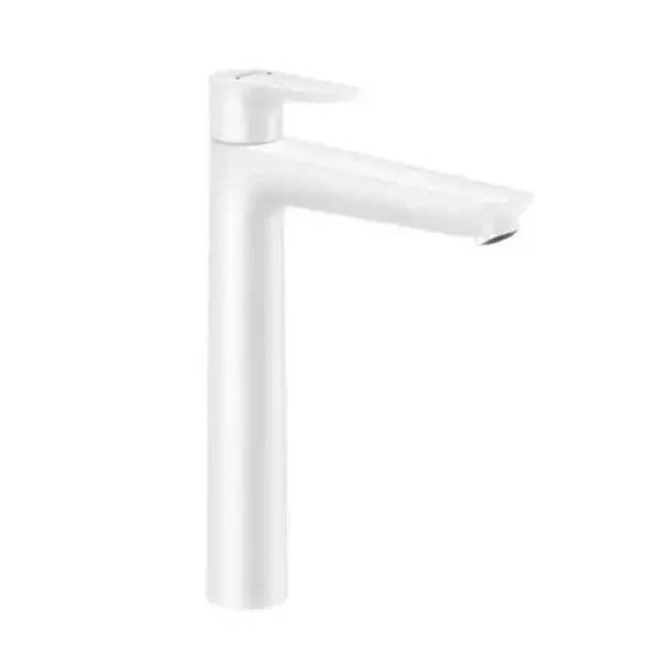 Hansgrohe Talis E - Umyvadlová baterie s výpustí matná bílá (71716700)