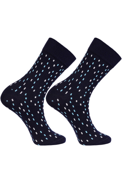 Moraj CML400-015 kolor:patt 2-navy/prostokąty 39-42