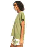 Roxy TWILIGHT LODEN GREEN dámské tričko krátkým rukávem