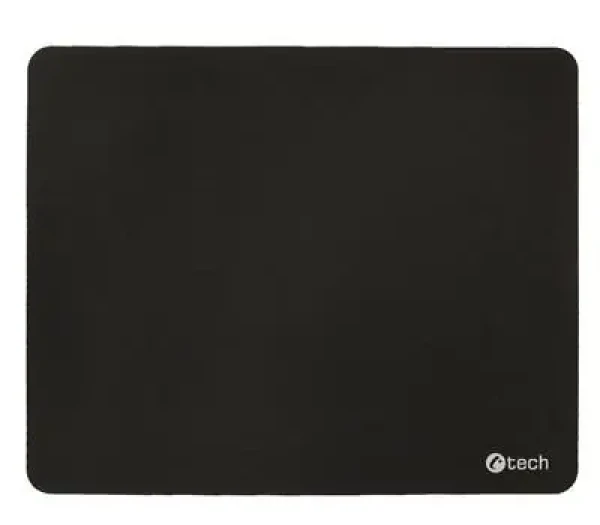 C-TECH MP-03BK Podložka pod myš černá / textilní / 220x180mm (MP-03BK)